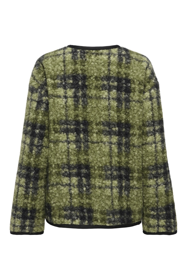 Veste Bouclette Dark Olive ONLANNI ONLY - 1 | MULHERES 2